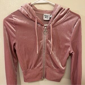 Princess Polly Pink Velvet Women's Jacket
